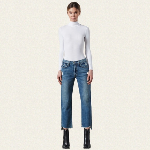 GRLFRND Helena Straight Leg - Picture 1 of 7